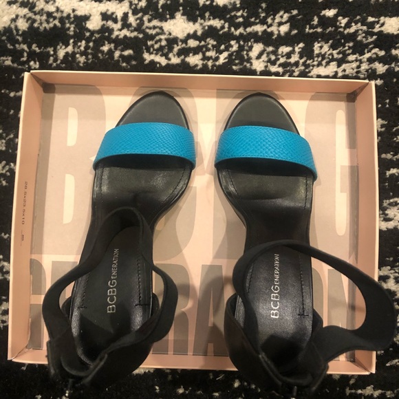 BCBGeneration Ankle Strap Heels - Picture 4 of 5